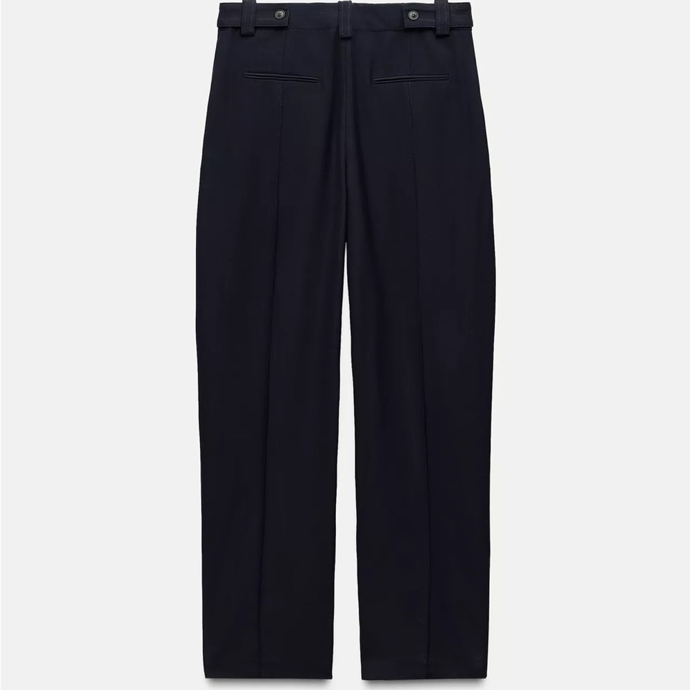 Zara ZW collection like new Tailored Trousers midnight blue Size S